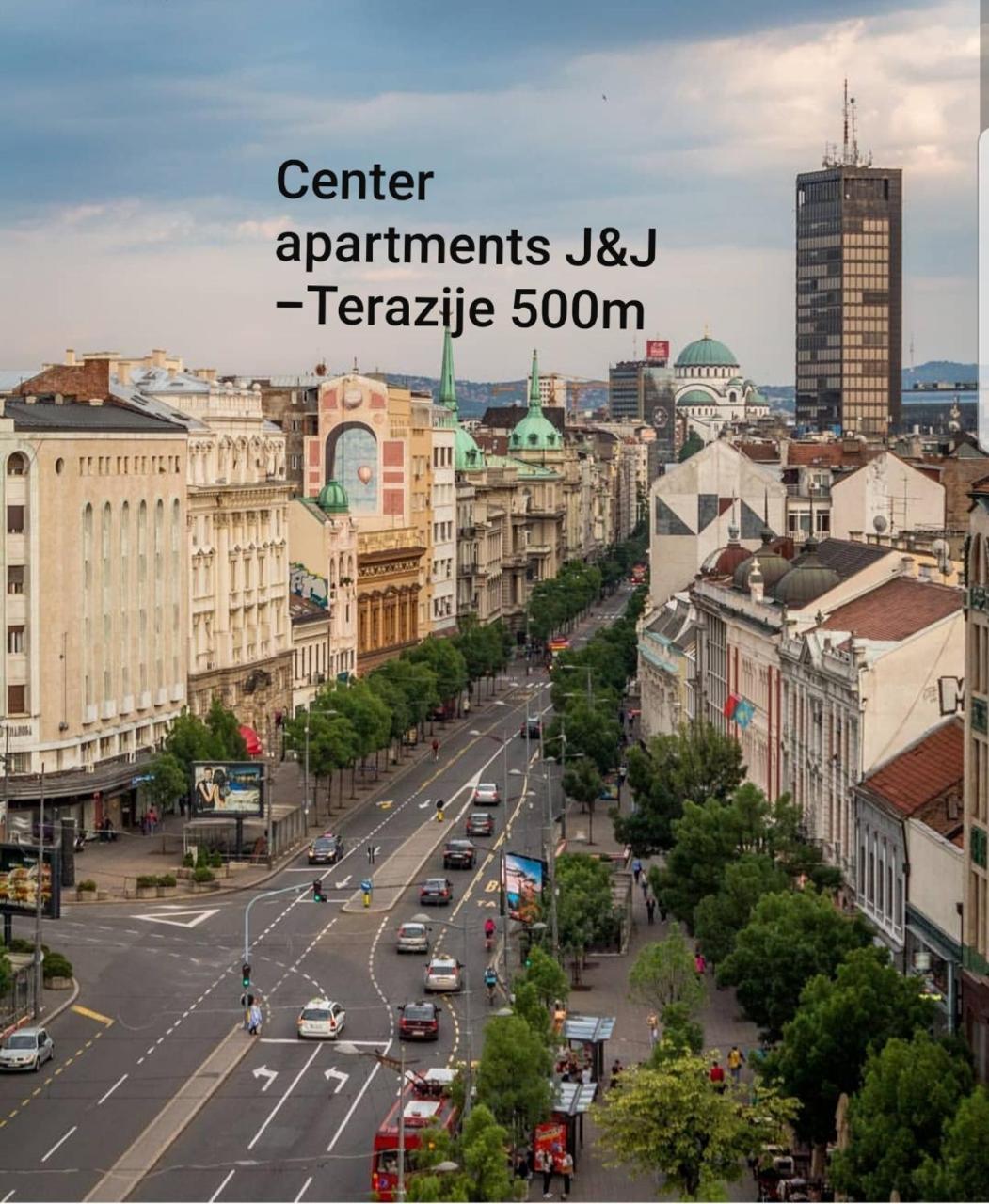 Center Apartments J & J Beograd Bagian luar foto